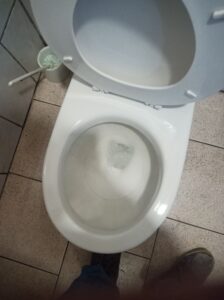 destape de baño