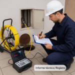 Informe técnico con registro