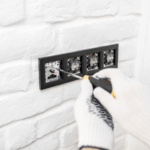 Instalación de interruptor / tomacorriente