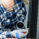 Pintura en portones metálicos